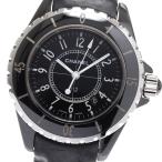 シャネル CHANEL H0680 J12 黒セラミック