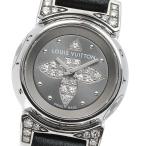 ショッピングヴィトン ルイ・ヴィトン LOUIS VUITTON Q151K タンブールビジュ ダイヤモンド クォーツ レディース 箱・保証書付き_894357