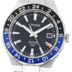 シチズン CITIZEN NB6031-56E シリーズエイト GMT デイト 自動巻き メンズ 良品 箱・保証書付き_894568