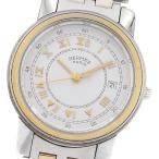 エルメス HERMES キャリック デイト クォーツ レディース _896823
