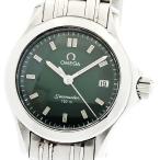 オメガ OMEGA 2581.72 シーマスター120M デイト クォーツ レディース 保証書付き_897019