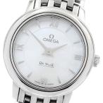 ショッピングオメガ オメガ OMEGA 424.10.24.60.05.001 デビル プレステージ シェル文字盤 クォーツ レディース _900133