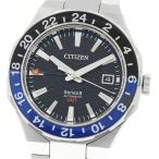 ショッピングシチズン シチズン CITIZEN NB6031-56E シリーズエイト GMT デイト 自動巻き メンズ 箱付き_901284