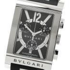 ブルガリ BVLGARI RTC49S レッタンゴロ デイト クロノグラフ クォーツ メンズ _902416