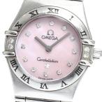 オメガ OMEGA 1567.66 コンステレーション ミニ クォーツ レディース 保証書付き_902972