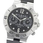 ブルガリ BVLGARI SCB38S ディアゴノ スクーバ クロノグラフ 自動巻き メンズ _904299