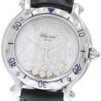 ショパール Chopard 27/8949 ハッピースポーツ スノーフレークダイヤ デイト クォーツ レディース _905781【ev15】