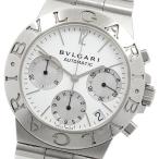 ブルガリ BVLGARI CH35S ディアゴノ スポーツ デイト クロノグラフ 自動巻き メンズ 箱・保証書付き_908235