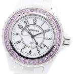 シャネル CHANEL H1181 J12 ピンクサファ