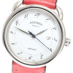 エルメス HERMES AR6.410 アルソー デイト 自動巻き ボーイズ 保証書付き_908765