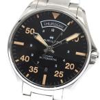 ハミルトン HAMILTON H646450 カーキ アビエーション デイデイト 自動巻き メンズ _910210