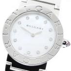ブルガリ BVLGARI BBL26S ブルガリブルガリ 12Pダイヤ クォーツ レディース 良品 箱・保証書付き_910245
