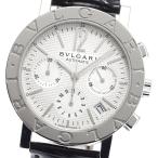 ブルガリ BVLGARI BB38SLCH ブルガリブルガリ デイト クロノグラフ 自動巻き メンズ 箱・保証書付き_910799