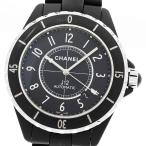 シャネル CHANEL H3131 J12 マットブラッ