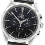 オメガ OMEGA 2812.50.31 シーマスター アクアテラ デイト クロノグラフ 自動巻き メンズ 極美品 箱・保証書付き_912581