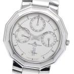 ジャンク ボーム＆メルシェ Baume &amp; Mercier 6131 リビエラ 20周年記念モデル トリプルカレンダー クォーツ メンズ _917389