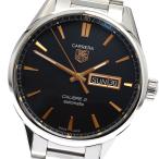 タグホイヤー TAG HEUER WAR201C-1 カレラ キャリバー5 デイデイト 自動巻き メンズ 良品 保証書付き_918993【ev15】