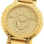 ヴェルサーチ VERSACE 7008011 メデューサ コインウォッチ クォーツ メンズ 内箱・保証書付き_920168【ev15】