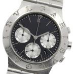 訳あり ブルガリ BVLGARI CH35S ディアゴノ スポーツ クロノグラフ デイト クォーツ メンズ 保証書付き_922362