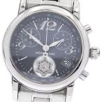 訳あり モンブラン MONTBLANC 7039 マイスターシュティック デイト クロノグラフ クォーツ レディース _922674