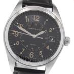 ショッピングハミルトン ハミルトン HAMILTON H685510 カーキ フィールド デイト クォーツ メンズ _922774