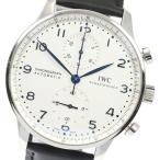 IWC IWC SCHAFFHAUSEN IW371446 ポルトギーゼ クロノグラフ 自動巻き メンズ 保証書付き_923328