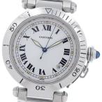 カルティエ CARTIER W31005H3 パシャ38mm 初期モデル ローマインデックス デイト 自動巻き メンズ _930278