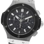 ウブロ HUBLOT 301.SM.1770.GR ビッグバン エボリューション クロノグラフ 自動巻き メンズ 良品 保証書付き_930525