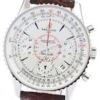 ブライトリング BREITLING AB0130 ナビタイマー モンブリラン クロノグラフ 自動巻き メンズ 箱・保証書付き_931779