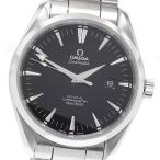 オメガ OMEGA 2502.50 シーマスター アクアテラ コーアクシャル 自動巻き メンズ 保証書付き_933118