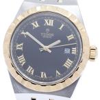 チュードル TUDOR 28303 ロイヤル デイト YGコンビ 自動巻き レディース _933121