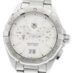 タグホイヤー TAG HEUER WAY111Y.BA0928 アクアレーサー アラーム デイト クォーツ メンズ 保証書付き_933589【ev10】
