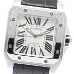 カルティエ CARTIER W20073X8 サントス100 LM 自動巻き メンズ _933770