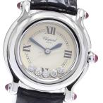 ショパール Chopard 27/8245-21 ハッピースポーツ 5Pダイヤ クォーツ レディース _933864