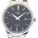 チュードル TUDOR 12700 スタイル デイト 自動巻き メンズ 良品 保証書付き_934228【ev10】