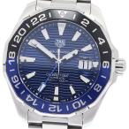 タグホイヤー TAG HEUER WAY201T.BA0927 アクアレーサー キャリバー7 GMT 自動巻き メンズ 良品 保証書付き_935136
