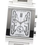 ブルガリ BVLGARI RTC49S レッタンゴロ デイト クロノグラフ クォーツ メンズ _935210