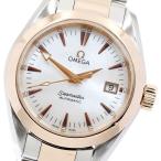 オメガ シーマスター アクアテラ クォーツ 30mm 11Pダイヤ シェル Seamaster Aqua Terra 231.10.30.60.55.001 SS レディース時計 ホワイトシェル 仕上げ済 美品 【中古】 エレガントに昇華したオメガの新作「シーマスター アクアテラ 30MM