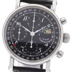 クロノスイス Chronoswiss CH7523 ルナ クロノグラフ ムーンフェイズ 自動巻き メンズ 良品 _938268