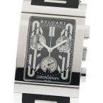 ブルガリ BVLGARI RTC49S レッタンゴロ デイト クロノグラフ クォーツ メンズ _938673