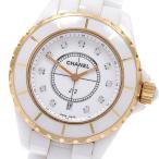 シャネル CHANEL H2181 J12 白セラミック
