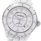 シャネル CHANEL H2981 J12 白セラミック 自動巻き メンズ 保証書付き_939061