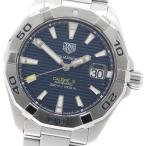 訳あり タグホイヤー TAG HEUER WBD2112-0 アクアレーサー キャリバー5 デイト 自動巻き メンズ 箱・保証書付き_939555【ev10】