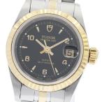 チュードル TUDOR 92413 プリンセス デイト YGコンビ 自動巻き レディース 保証書付き_940360