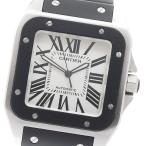 カルティエ CARTIER W20121U2 サントス100LM 自動巻き メンズ _941121
