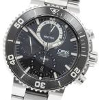 オリス ORIS 01 674 7655 7184-Set カルロス コステ セノーテシリーズ クロノグラフ 限定2000本 自動巻き メンズ 箱・保証書付き_941249