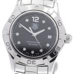 タグホイヤー TAG HEUER WAF141C アクアレーサー 10Pダイヤ クォーツ レディース _941312