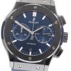 ウブロ HUBLOT 521.CM.7170.LR クラシック フュージョン クロノグラフ 自動巻き メンズ 良品 保証書付き_942225