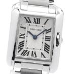 カルティエ CARTIER W5310022 タンクアングレーズSM クォーツ レディース 保証書付き_942414