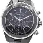 シャネル CHANEL H0940 J12 41MM 黒セラミ�
